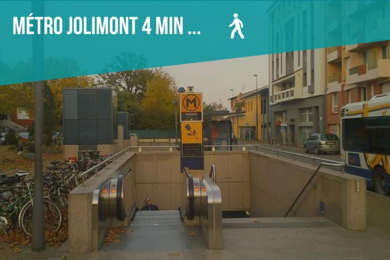 Апартаменти Le Jolimont - Toulousecozyflat Centre - Terrasse - Parking - Metro Екстер'єр фото